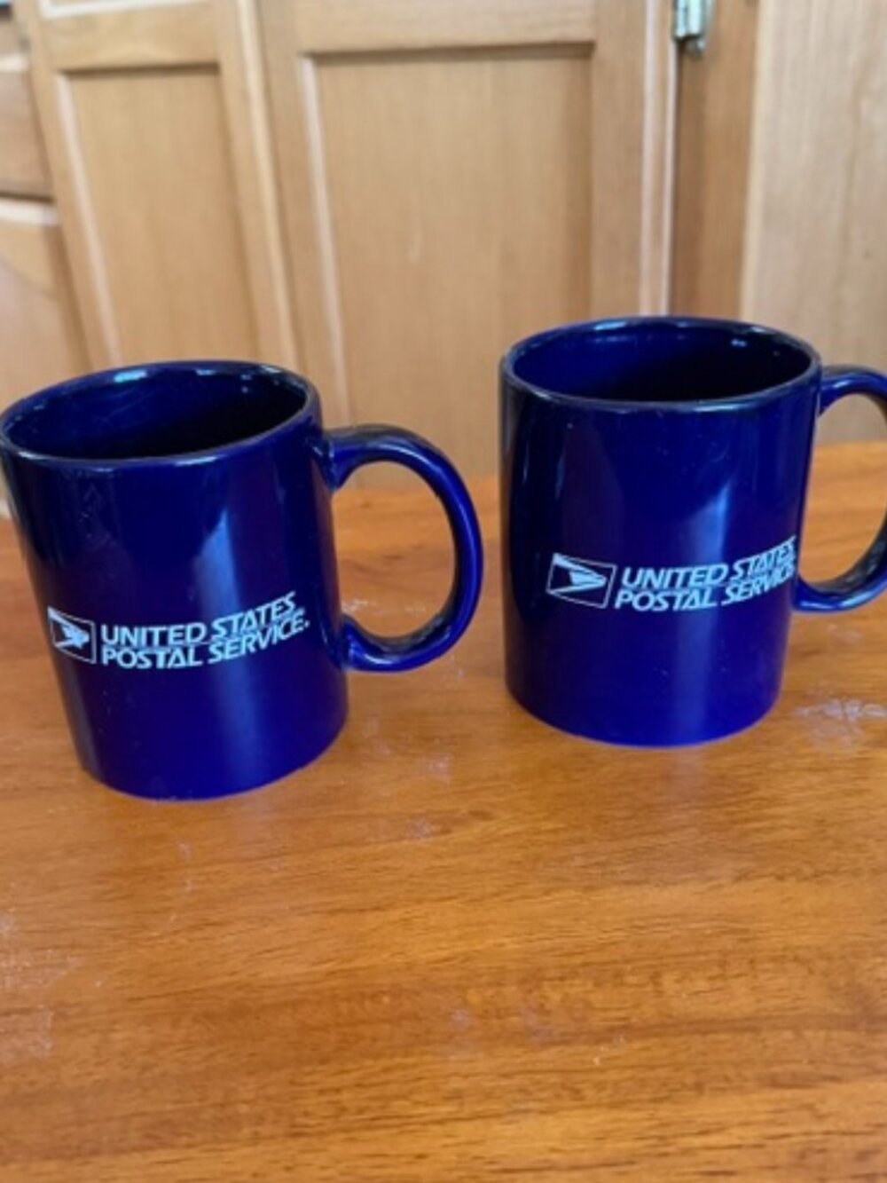 2 - USPS Blue Mugs